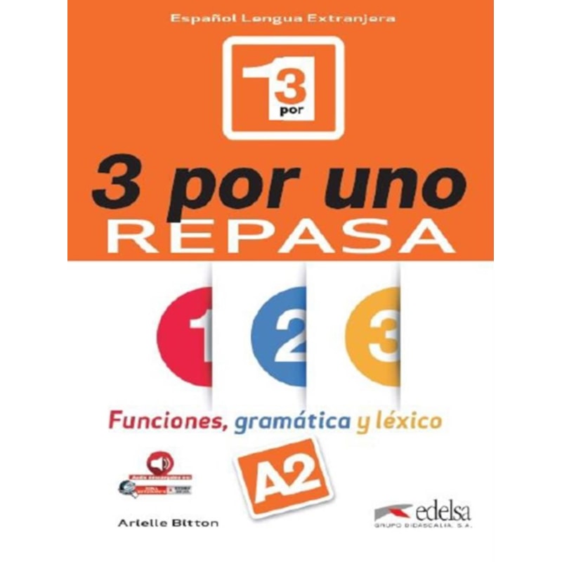 3 POR UNO A2 - LIBRO + AUDIO DESCARGABLE