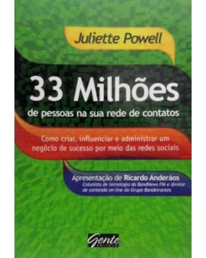 33 MILHOES DE PESSOAS NA SUA REDE DE CONTATOS - 1