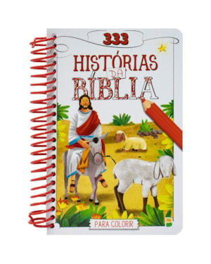 333 HISTÓRIAS DA BÍBLIA PARA COLORIR (ESP)