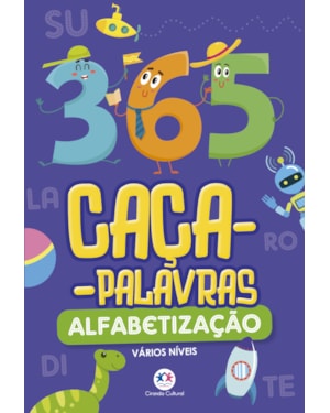365 CAÇA-PALAVRAS - ALFABETIZAÇÃO