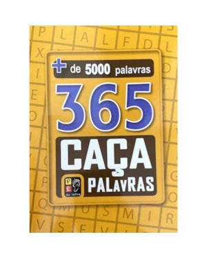 365 CAÇA PALAVRAS - AMARELO