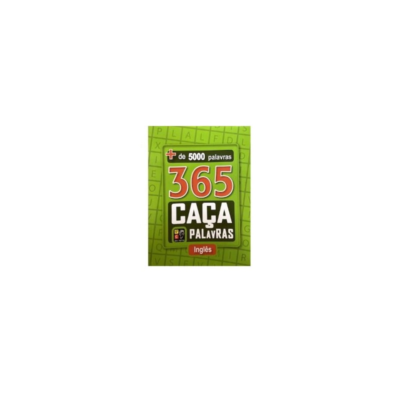 365 CACA PALAVRAS - INGLES