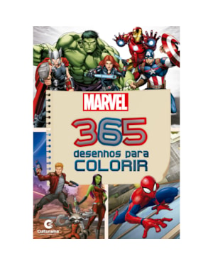 365 DESENHOS PARA COLORIR MARVEL