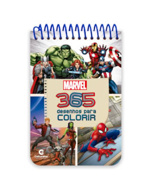 365 DESENHOS PARA COLORIR MARVEL COM ESPIRAL