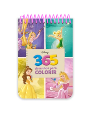 365 DESENHOS PARA COLORIR PRINCESAS E FADAS COM ESPIRAL