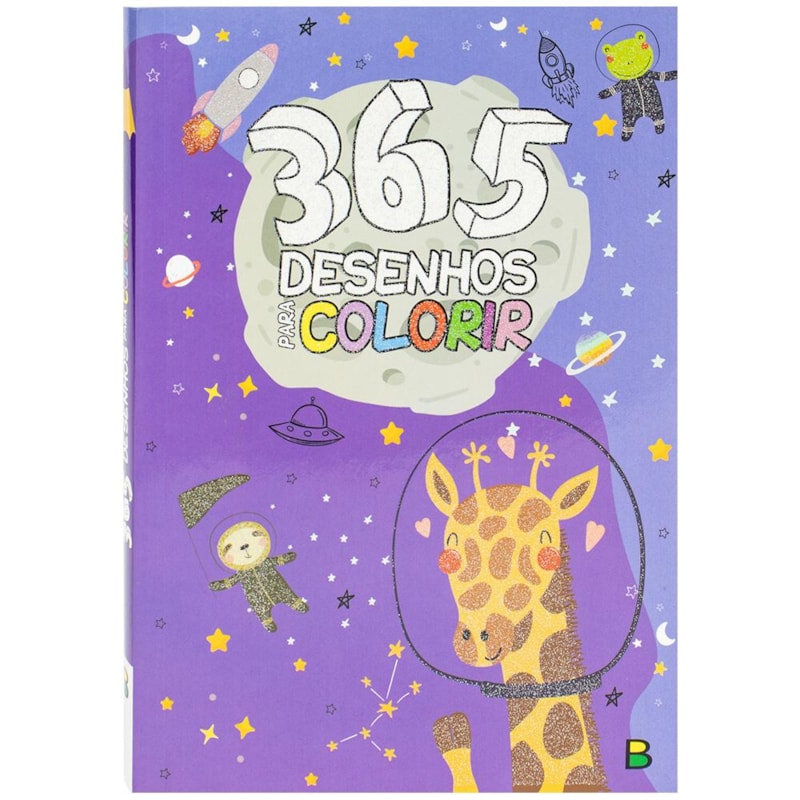 365 DESENHOS PARA COLORIR (ROXO)