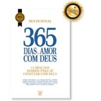 365 Dias de Aamor com Deus - Devocional - Edição de Luxo Almofadada