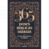 365 DOSES BÍBLICAS DIÁRIAS ORNAMENTOS: COM PLANO DE LEITURA DA BÍBLIA