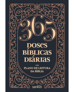 365 DOSES BÍBLICAS DIÁRIAS ORNAMENTOS: COM PLANO DE LEITURA DA BÍBLIA