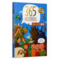 365 histórias para ler e ouvir - Capa dura: 365 histórias para ler e ouvir - Capa dura com Qr code