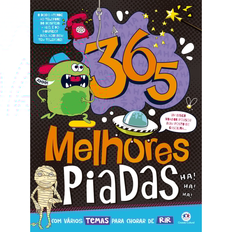 365 MELHORES PIADAS
