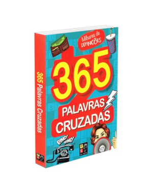 365 PALAVRAS CRUZADAS - AZUL CLARO