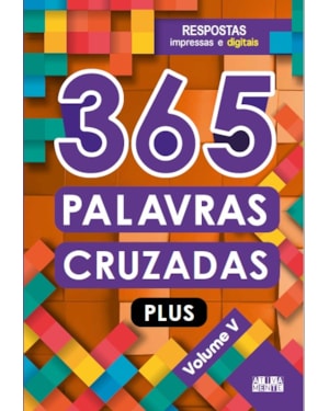 365 PALAVRAS CRUZADAS PLUS - VOLUME V