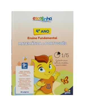 4º ANO - MATEMÁTICA E PORTUGUÊS (ESCOLINHA TODOLIVRO)