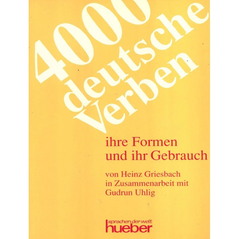 4000 DEUTSCHE VERBEN