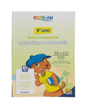 5º ANO - MATEMÁTICA E PORTUGUÊS (ESCOLINHA TODOLIVRO)