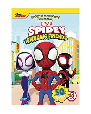 50 PÁGINAS EDUCATIVAS MARVEL - SPIDEY