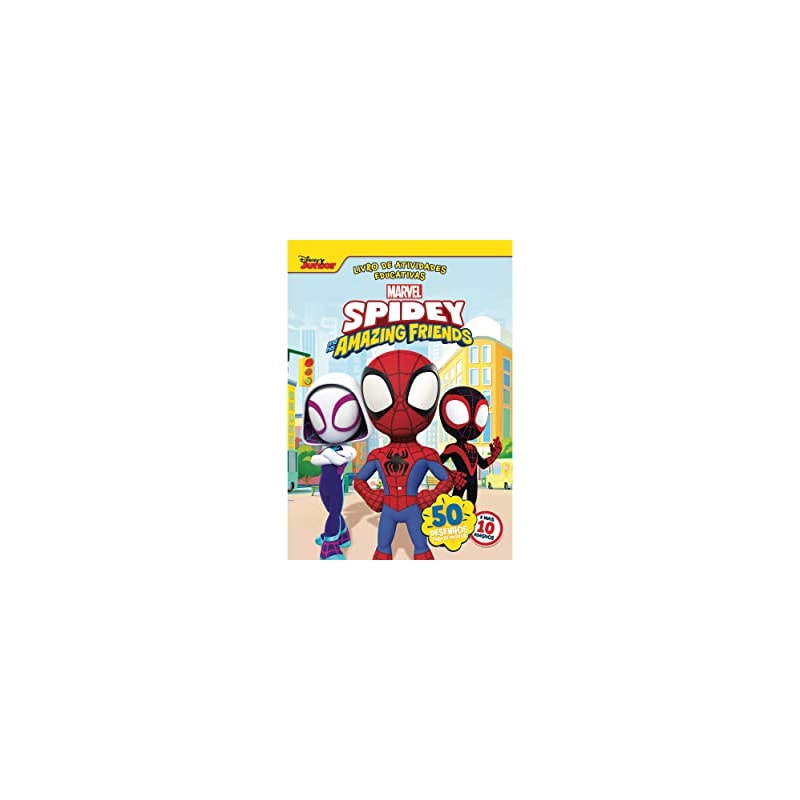 50 PÁGINAS EDUCATIVAS MARVEL - SPIDEY