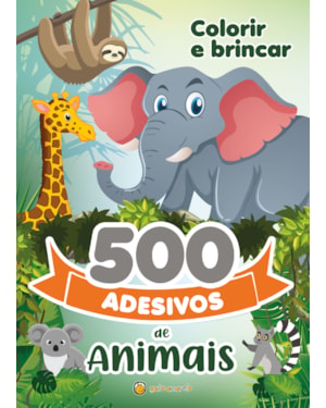 500 adesivos: animais