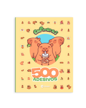 500 ADESIVOS CAPIVARAS