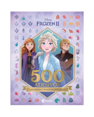 500 ADESIVOS DISNEY FROZEN 2
