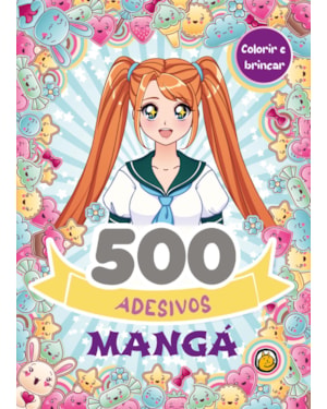 500 adesivos: mangá