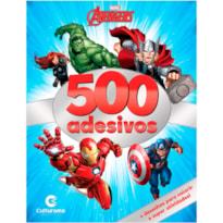 500 ADESIVOS MARVEL VINGADORES