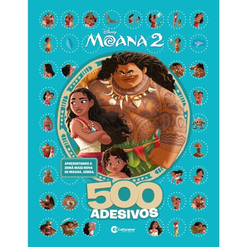 500 ADESIVOS MOANA 2