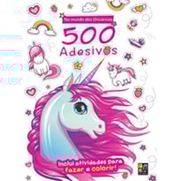 500 ADESIVOS - MUNDO DOS UNICORNIOS