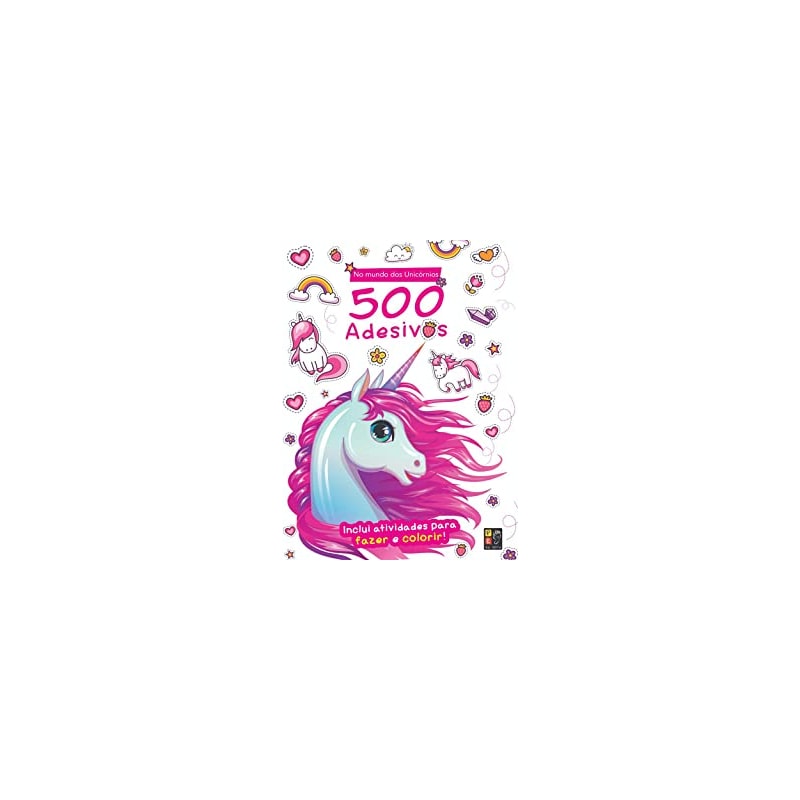 500 ADESIVOS - MUNDO DOS UNICORNIOS