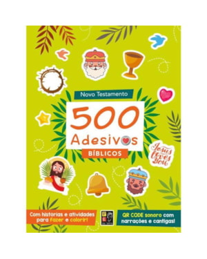 500 adesivos - Novo Testamento