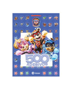 500 ADESIVOS PATRULHA CANINA - UM FILME SUPERPODEROSO
