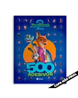 500 ADESIVOS ZOOTOPIA 2