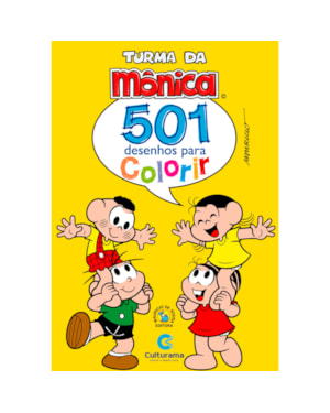 501 DESENHOS PARA COLORIR TURMA DA MÔNICA