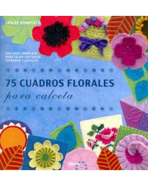 75 cuadros florales para calceta