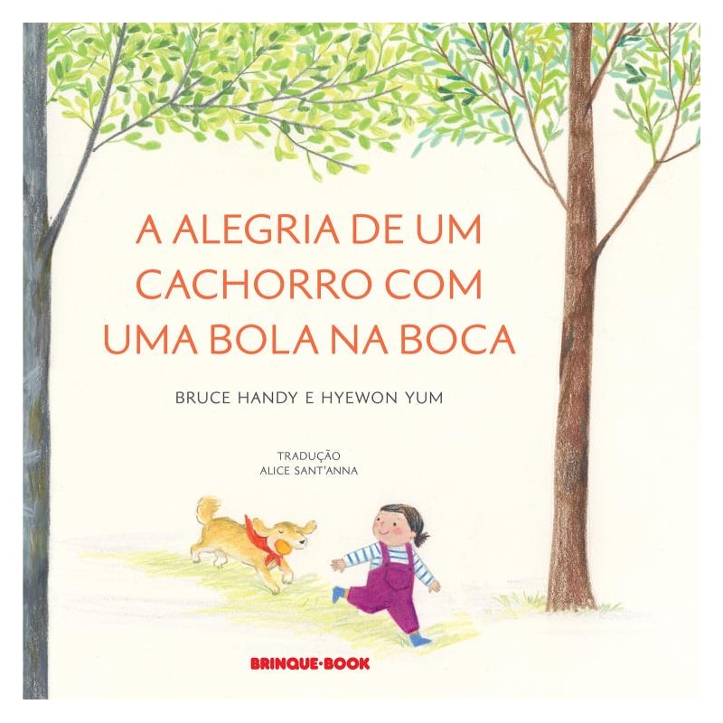 A ALEGRIA DE UM CACHORRO COM UMA BOLA NA BOCA