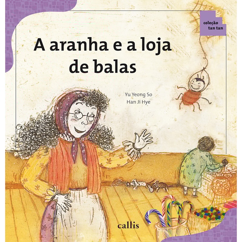 A Aranha e a Loja de Balas - Probabilidade - Coleção Tan Tan
