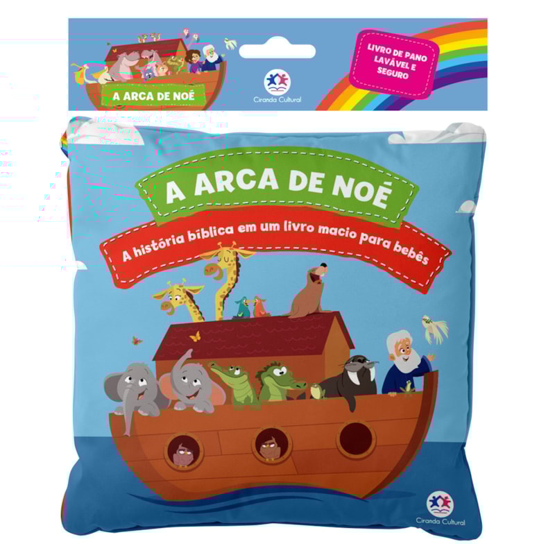 A ARCA DE NOÉ - MEU LIVRO DE PANO