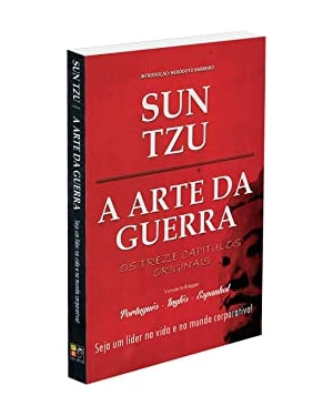 A ARTE DA GUERRA PORTUGUES INGLES ESPANHOL 13,5 x 21