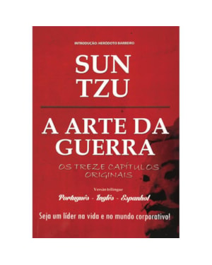 A ARTE DA GUERRA  PORTUGUES  INGLES  ESPANHOL (CAPA DURA)