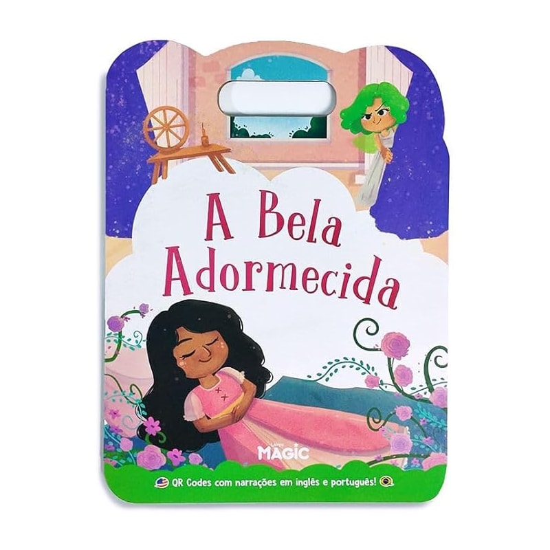 A BELA ADORMECIDA - TEXTO E NARRAÇÃO EM PORTUGUÊS E INGLÊS