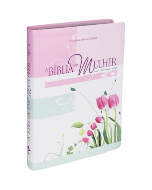 A BÍBLIA DA MULHER - COURO BONDED TULIPAS TAMANHO GRANDE: ALMEIDA REVISTA E ATUALIZADA (ARA)