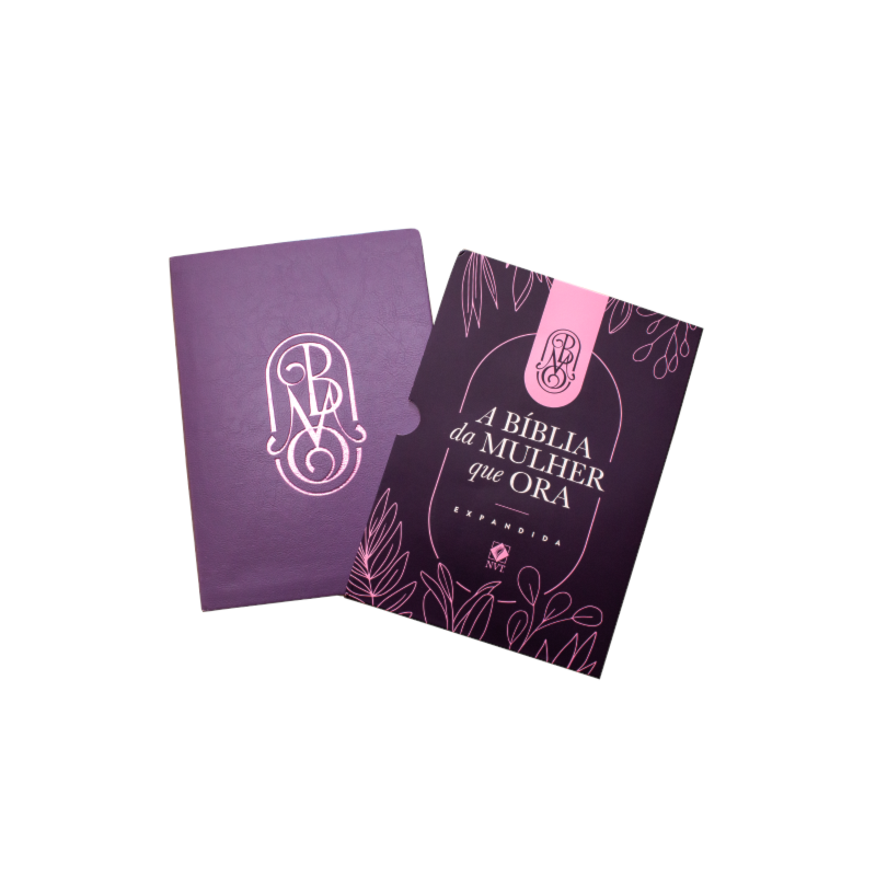 A BÍBLIA DA MULHER QUE ORA - EXPANDIDA (ROXA)