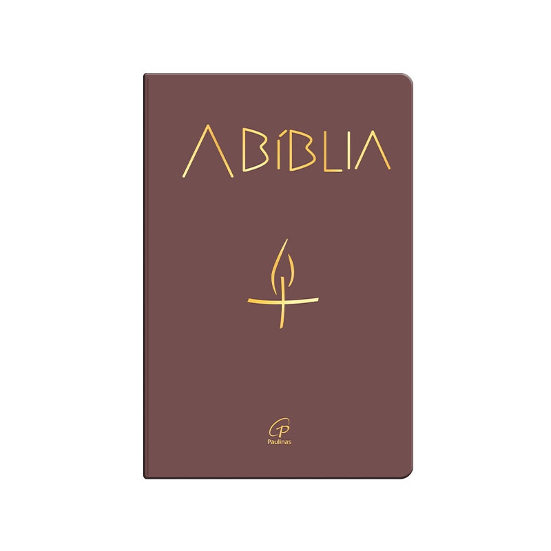 A BÍBLIA - LETRA GRANDE (CAPA VINIL MARROM)