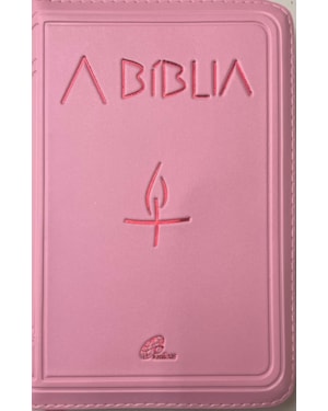 A bíblia - zíper rosa