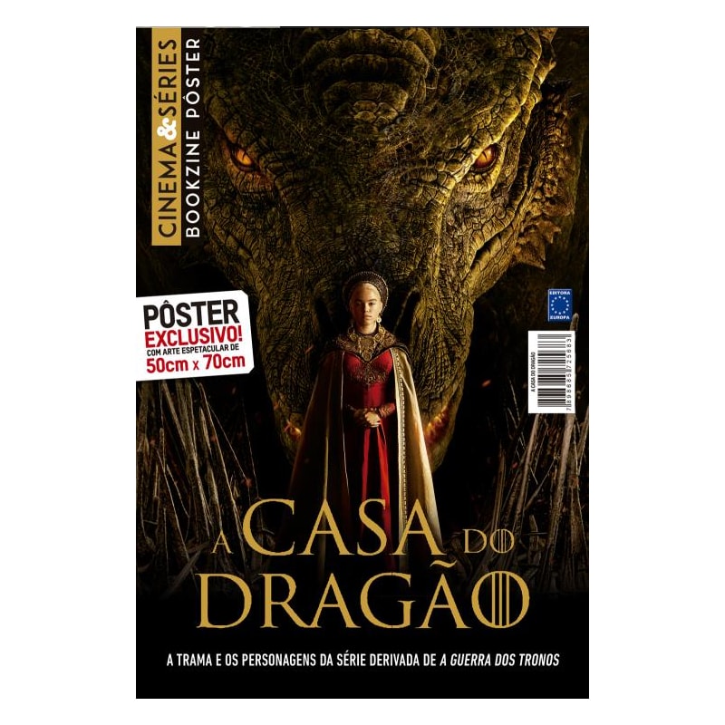 A CASA DO DRAGÃO - SUPERPÔSTER CINEMA E SÉRIES
