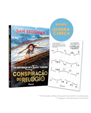 A CONSPIRAÇÃO DO RELÓGIO: ACOMPANHA BRINDE (QUEBRA-CABEÇA) - EDIÇÃO LIMITADA