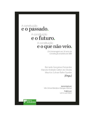 A constituição e o passado. A constituição e o futuro. A constituição e o que não veio