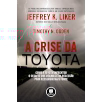 A CRISE DA TOYOTA: COMO A TOYOTA ENFRENTOU O DESAFIO DOS RECALLS E DA RECESSÃO PARA RESSURGIR MAIS FORTE