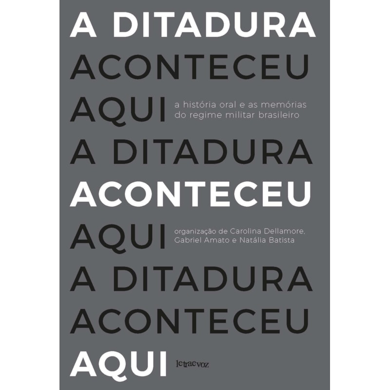 A DITADURA ACONTECEU AQUI: A HISTÓRIA ORAL E AS MEMÓRIAS DO REGIME MILITAR BRASILEIRO